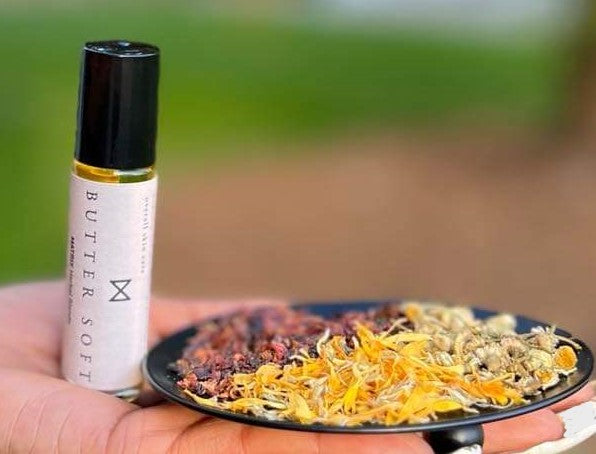 Butter Soft Herb Infused Oil 10ml Steel Roller Ball